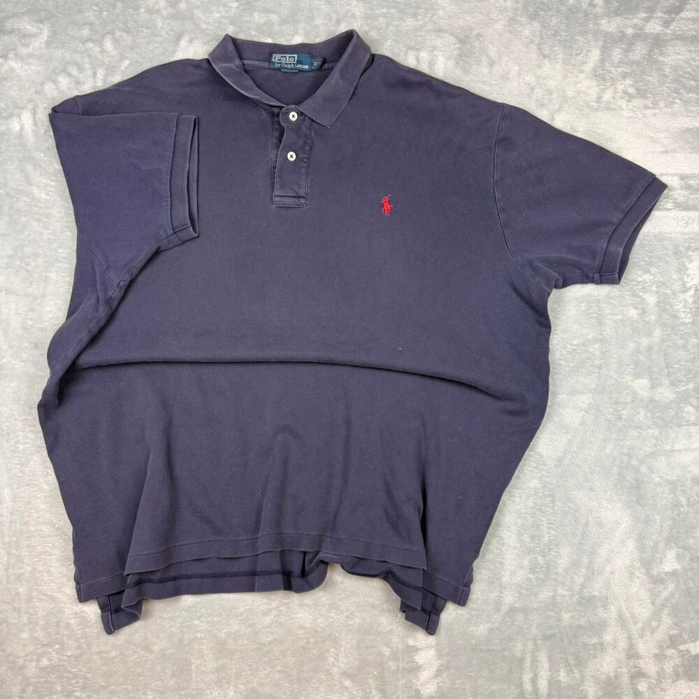 Polo-ralph-lauren Men's Navy and Blue Polo-shirts